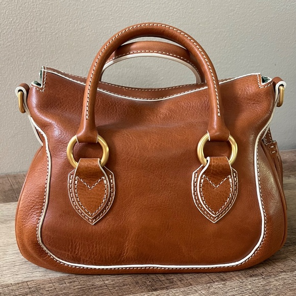 Dooney & Bourke Florentine Small Satchel in Natural - Picture 3 of 11